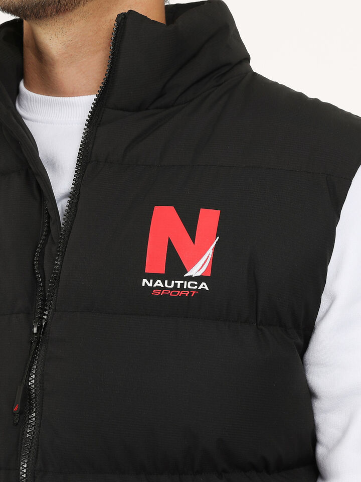 Nautica Sport Sitka Vest, Black, hi-res image number 3