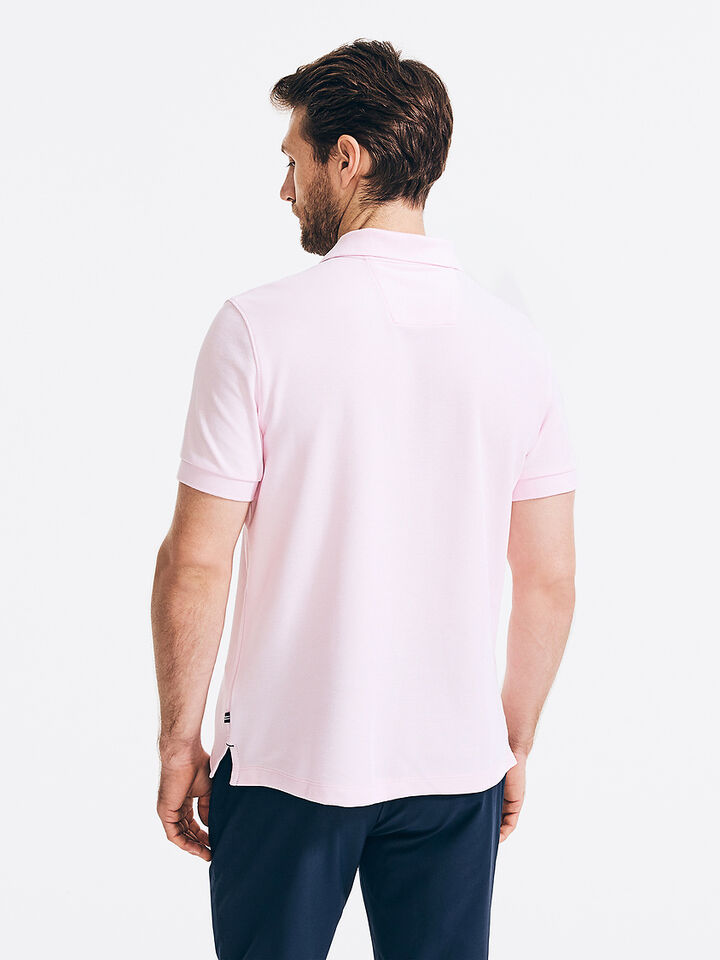Essentials Regular Fit Pique Polo, Cradle Pink, hi-res image number 2