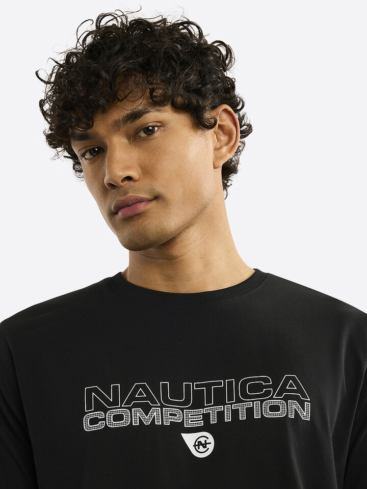 Nautica Competition Effin T-shirt, Black, hi-res image number 4