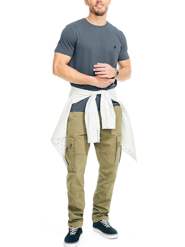 Emblem Regular Fit Tee, Runway Grey, hi-res image number 3