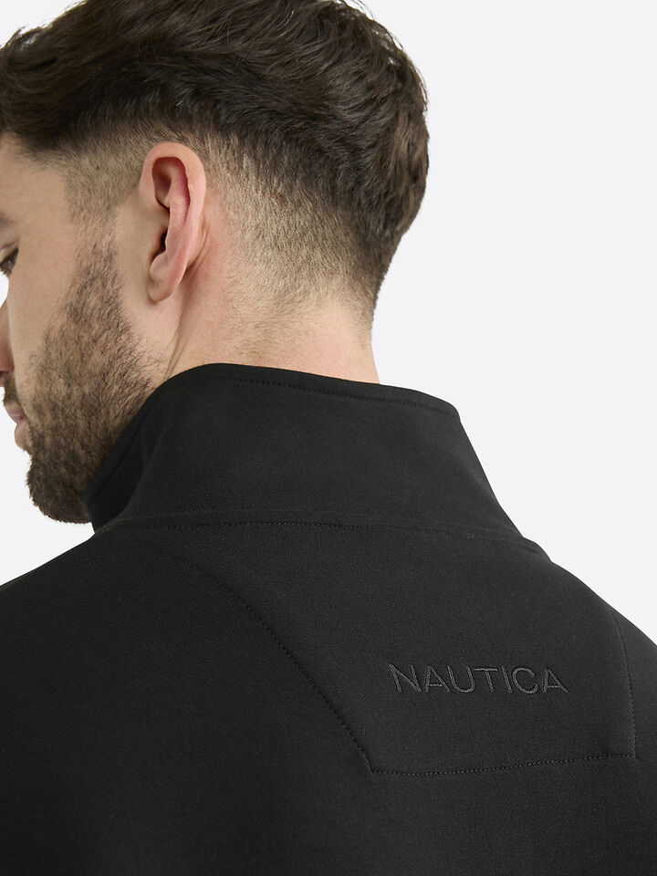 Cubert Regular Fit Full-Zip Top, Black, hi-res image number 4