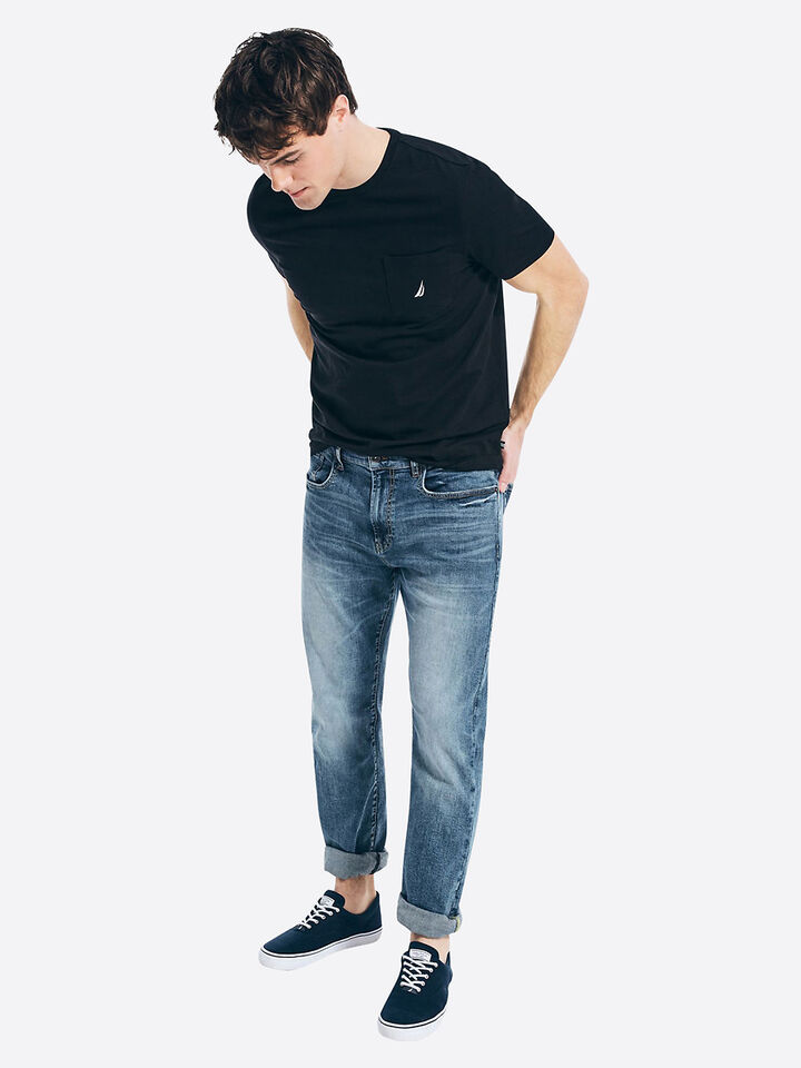 Pocket Regular Fit Tee, True Black, hi-res image number 4