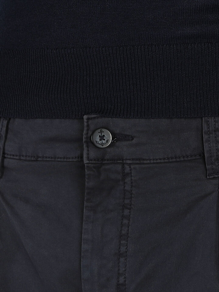 Pleated Cargo Pants, Navy, hi-res image number 4