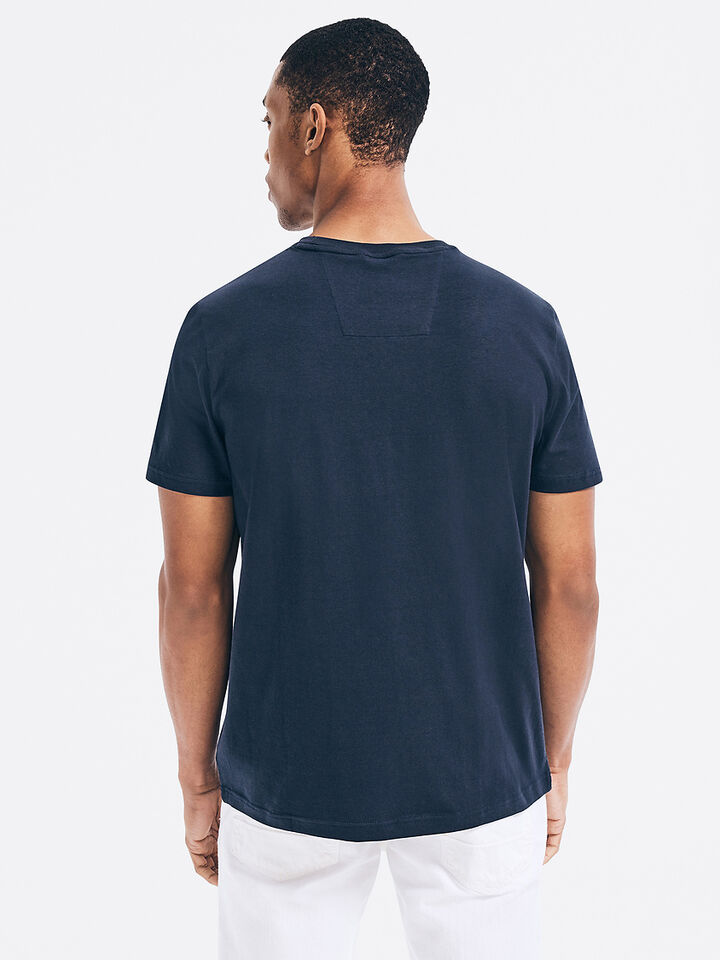 Regular Fit Crew T-shirt, Navy, hi-res image number 2