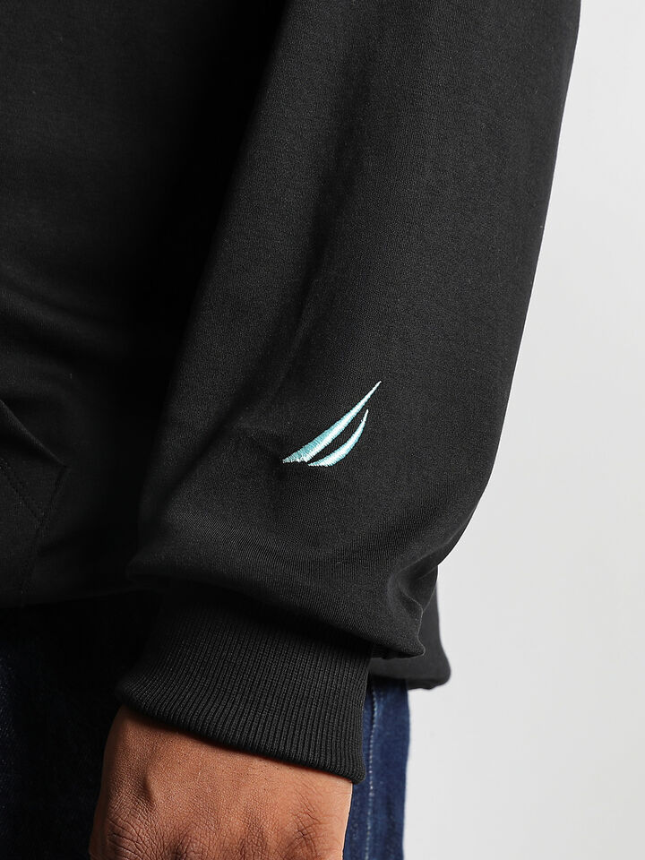 Big & Tall Herricks Hoodie, Black, hi-res image number 4