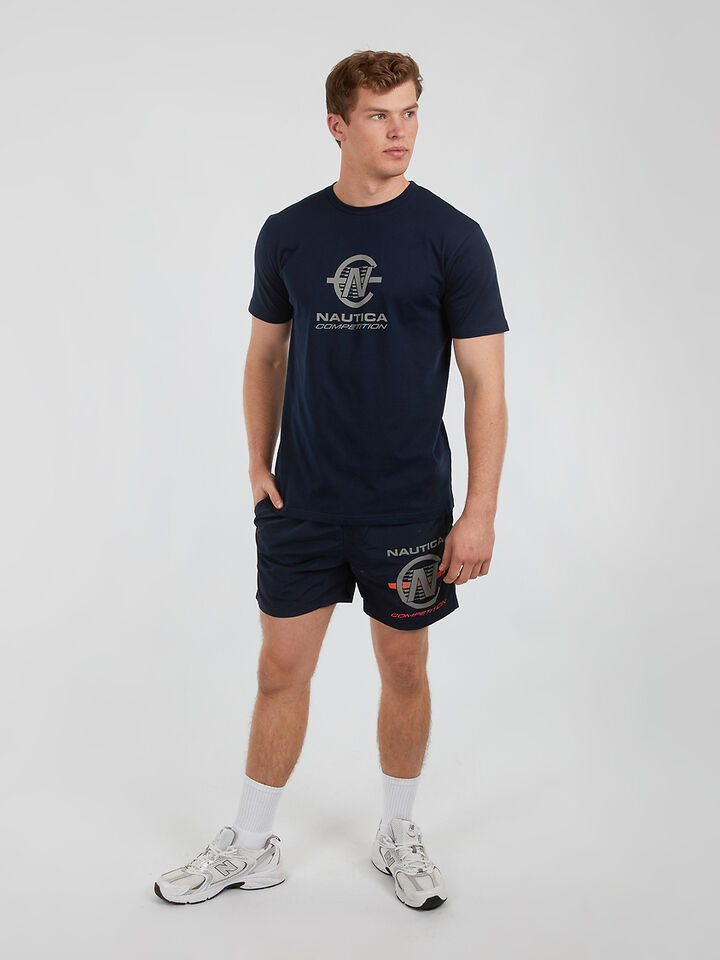 Nautica Competition Kinder Tee, Navy, hi-res image number 3