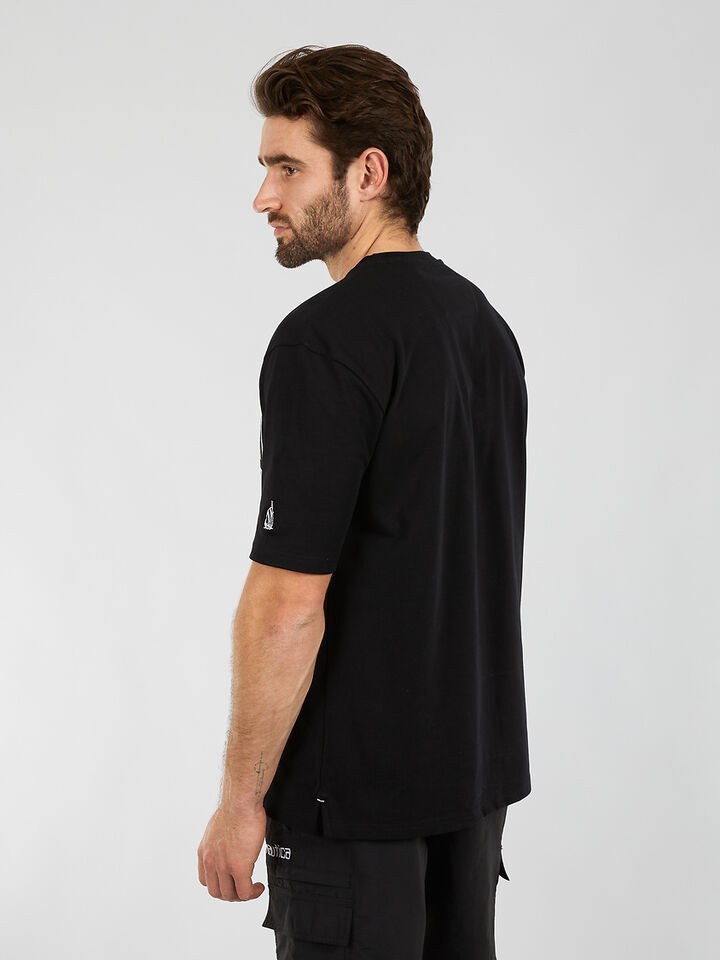 Relaxed Fit Hamarock Tee, Black, hi-res image number 2