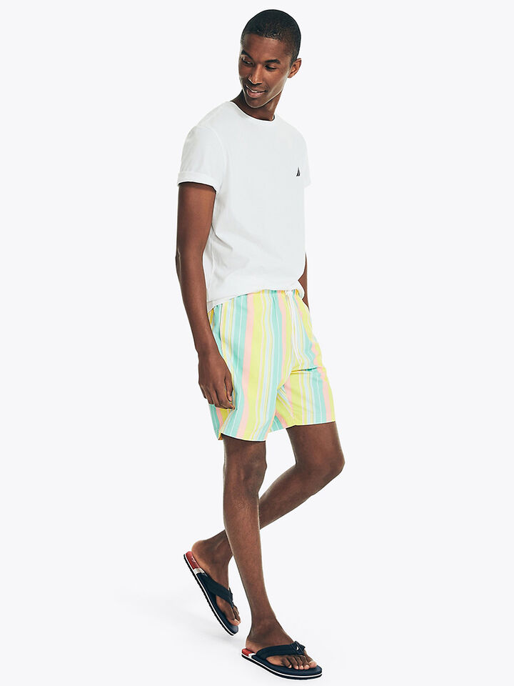 Emblem Regular Fit Tee, Bright White, hi-res image number 3