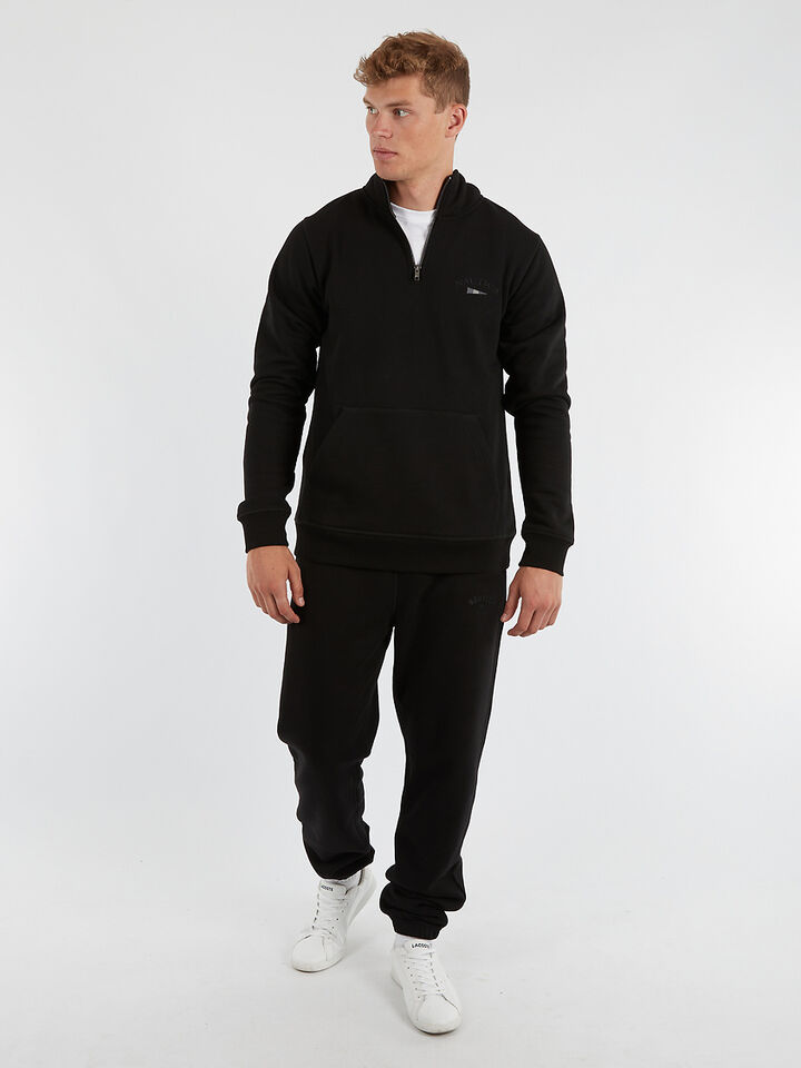 Embroidered Track Pants, Black, hi-res image number 4