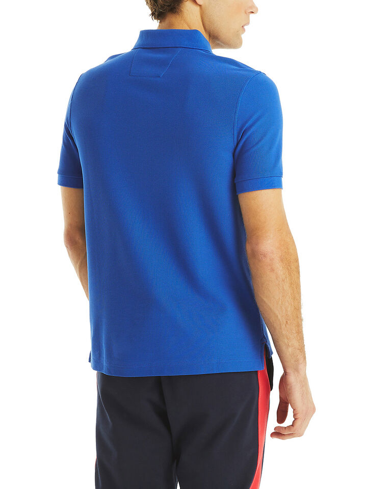 Essentials Regular Fit Pique Polo, Bright Cobalt, hi-res image number 2