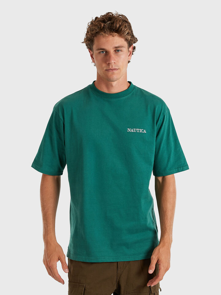Spinnaker Collection Gaunt Heavyweight Tee, Green, hi-res image number 2