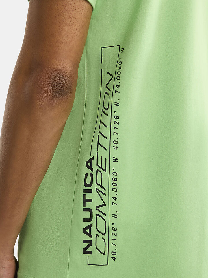 Nautica Competition Inver Regular Fit T-Shirt, Marine Green, hi-res image number 6