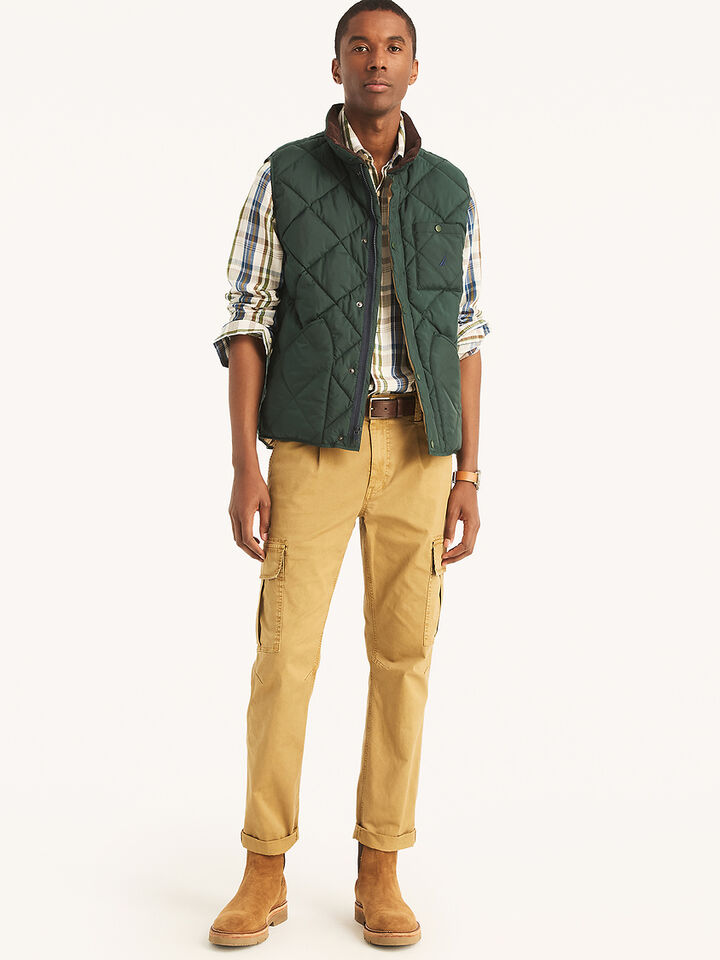 Voyage Regular Fit Utility Vest, Green, hi-res image number 3