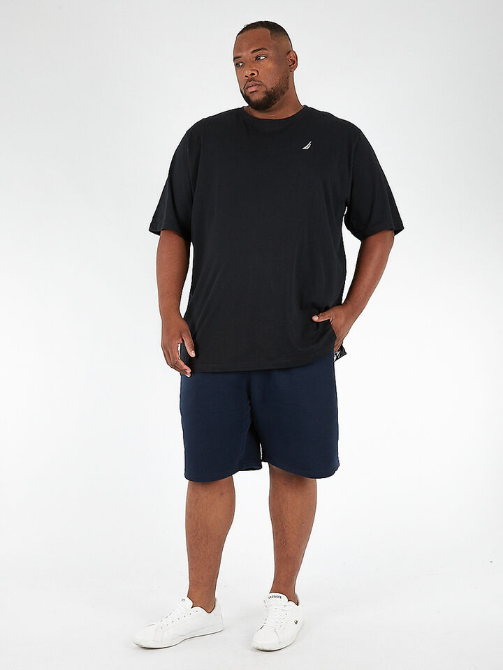 Big & Tall Nautica Essentials Collection Bowen Tee, Black, hi-res image number 4