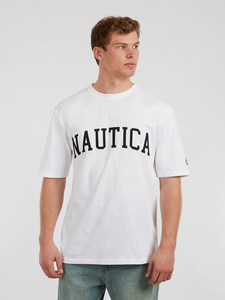 Relaxed Fit Hamarock Tee, White, hi-res image number 1