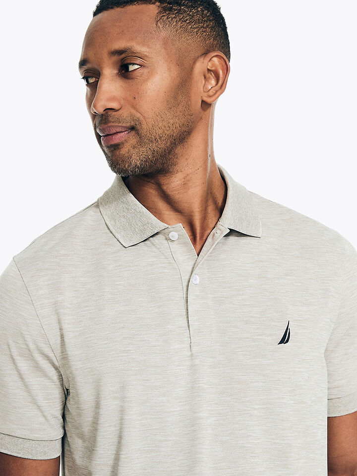 Performance Deck Polo, Grey Heather, hi-res image number 4