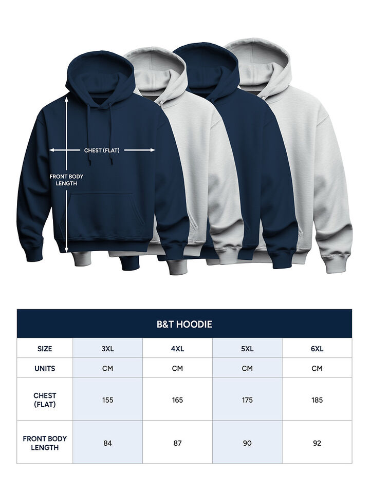 Big & Tall Francis Hoodie, Dark Navy, hi-res image number 4