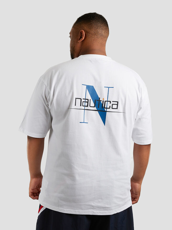 Big & Tall Essentials Gaunt Tee, White, hi-res image number 2