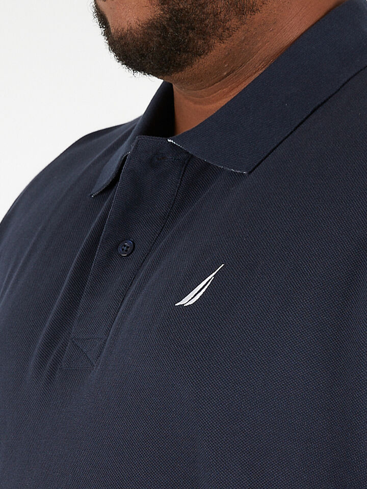 Big & Tall Nautica Essentials Collection Brent Polo, Navy, hi-res image number 5