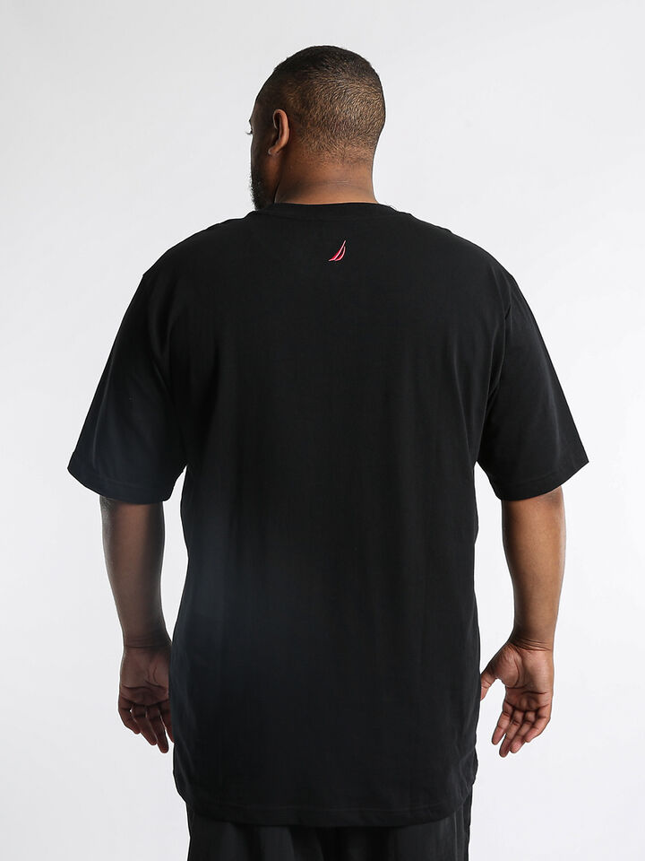 Big & Tall NS-83 Collins Tee, Black, hi-res image number 2
