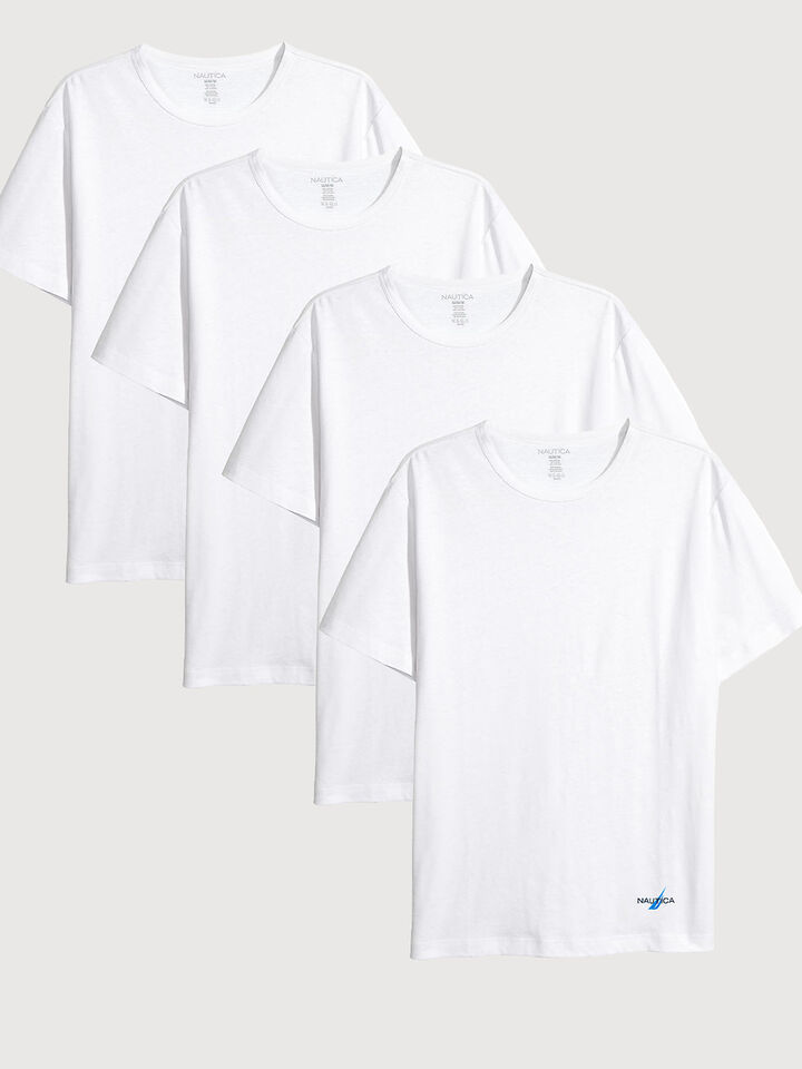 Nautica Everyday Crew Neck Tee 4 Pack