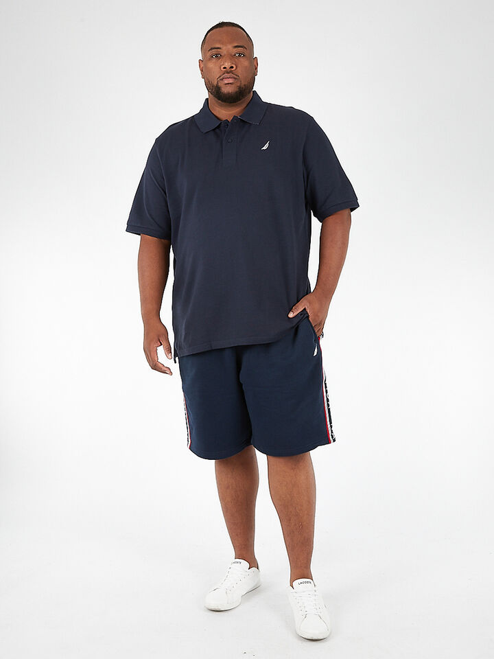 Big & Tall Nautica Essentials Collection Brent Polo, Navy, hi-res image number 4