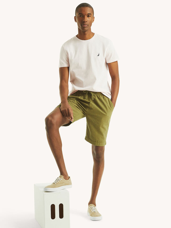 Emblem Regular Fit Tee, Cradle Pink, hi-res image number 3