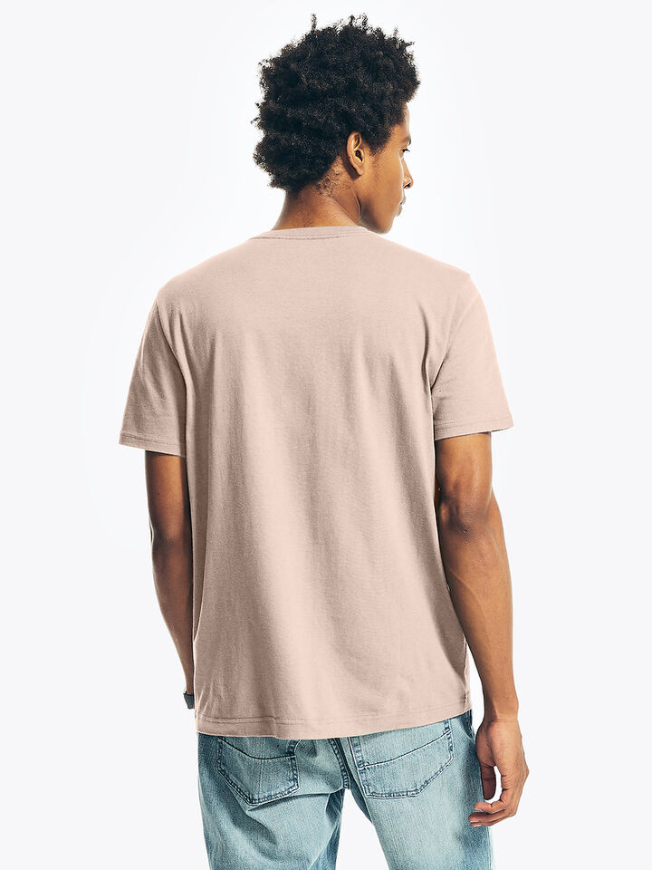 Nautica Essentials Collection Regular Fit Deck Tee, Coaster Camel, hi-res image number 2