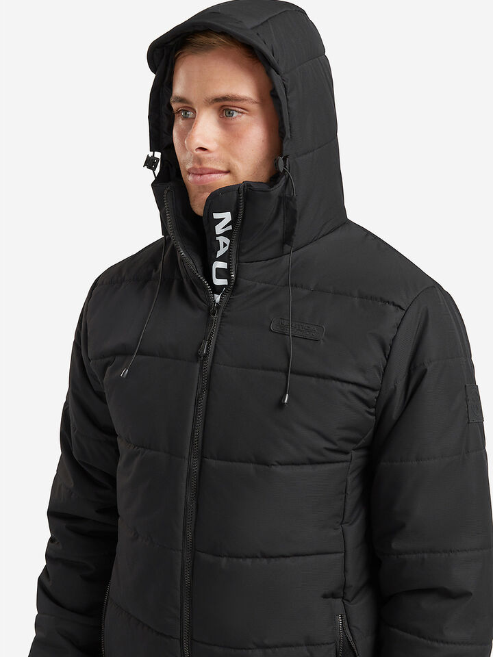 Nautica Competition Antigua Padded Jacket, Black, hi-res image number 3