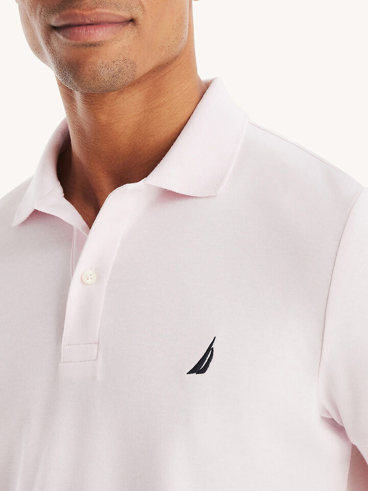 Nautica Essentials Interlock Slim Fit Polo, Cradle Pink, hi-res image number 4