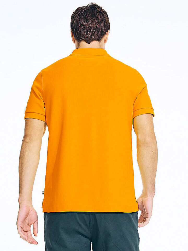 Essentials Regular Fit Pique Polo, Coastguard Orange, hi-res image number 2