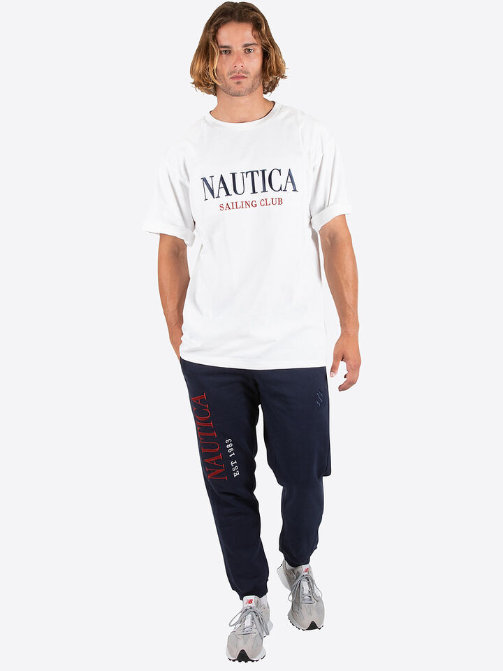 Spinnaker Collection Sailing Club Heavyweight Tee, White, hi-res image number 3