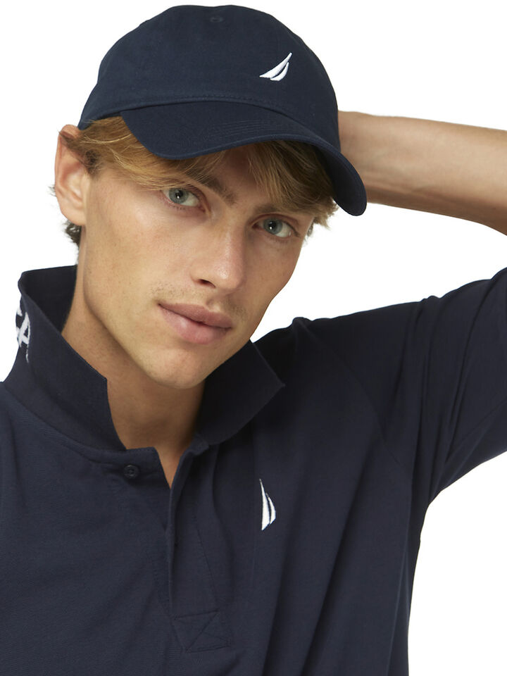 Nautica Essentials Collection Cap, Dark Navy, hi-res image number 3