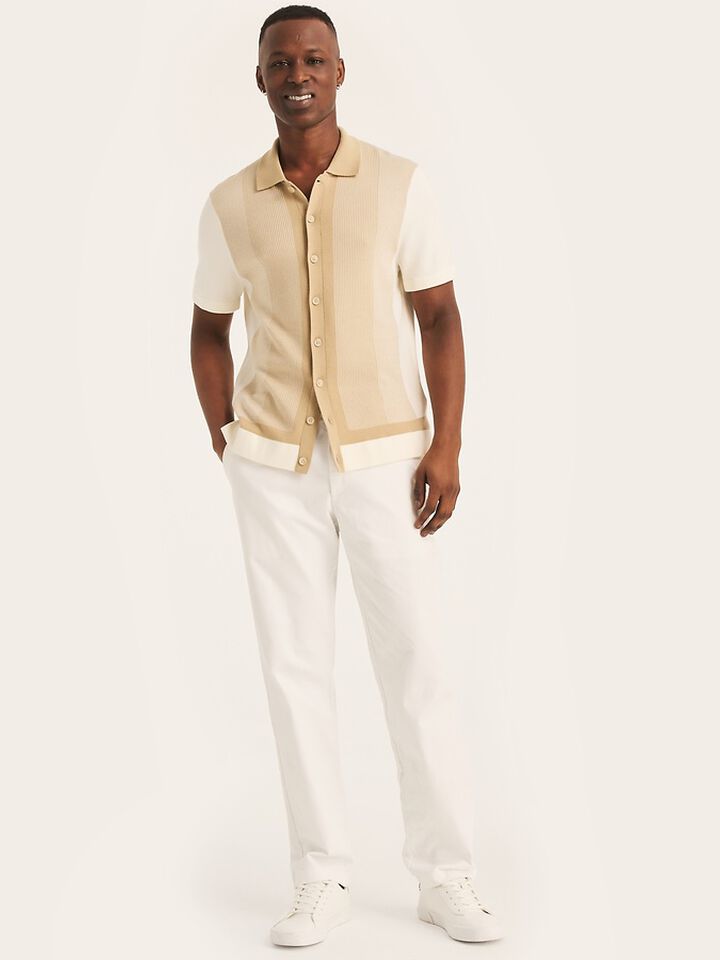 Nautica Essentials Collection Navtech Deck Pant, White, hi-res image number 4