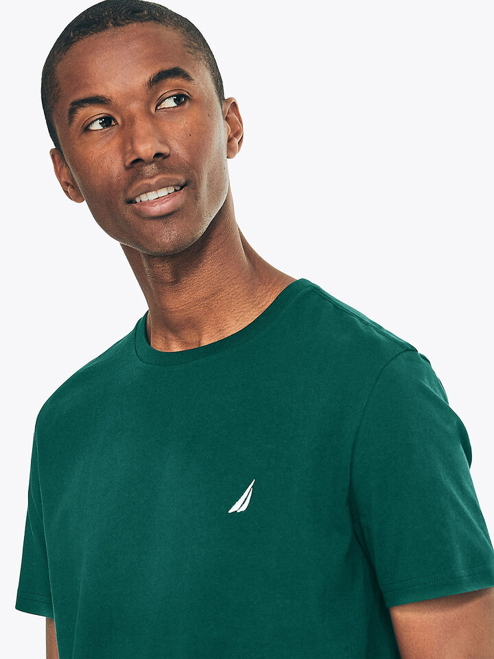 Emblem Regular Fit Tee, Tidal Green, hi-res image number 4