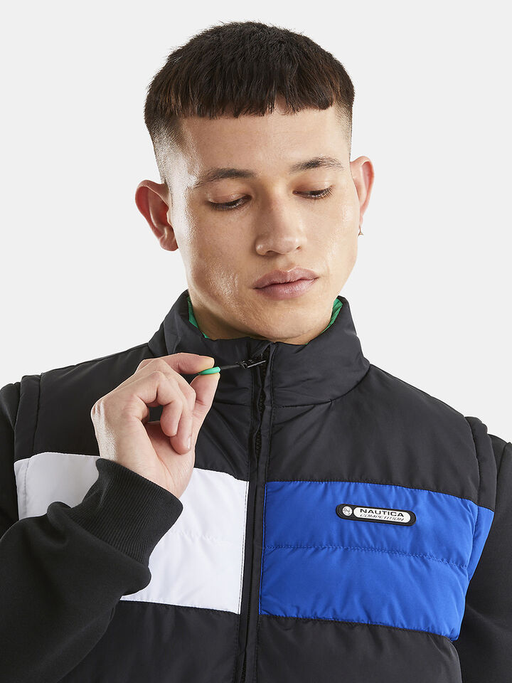 Nautica Competition Albon Vest, Black, hi-res image number 4