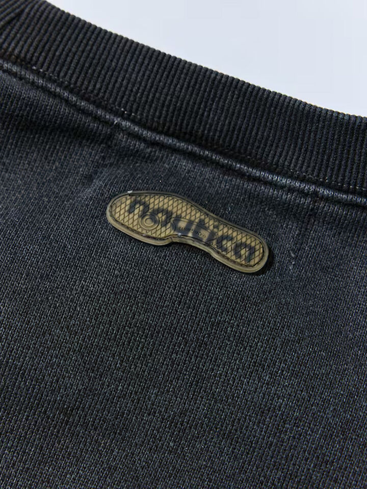 Special Edition Nautica Japan x Reebok Heavyweight Pigment Dyed Sweatshirt, Black, hi-res image number 3
