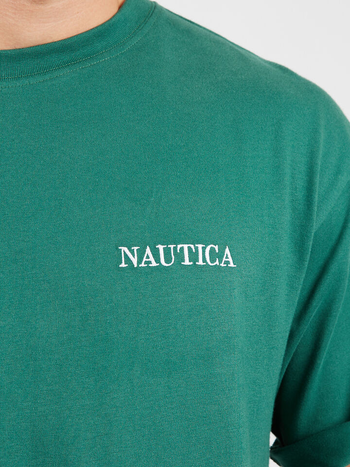 Spinnaker Collection Gaunt Heavyweight Tee, Green, hi-res image number 3