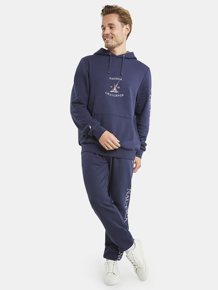 Big & Tall Dakota Hoodie, Navy, hi-res image number 4
