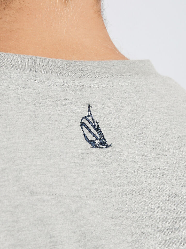 Spinnaker Collection Emporum Heavyweight Tee, Grey, hi-res image number 5