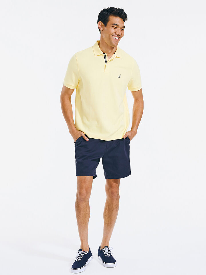 Performance Pique Cotton Polo, Corn, hi-res image number 3