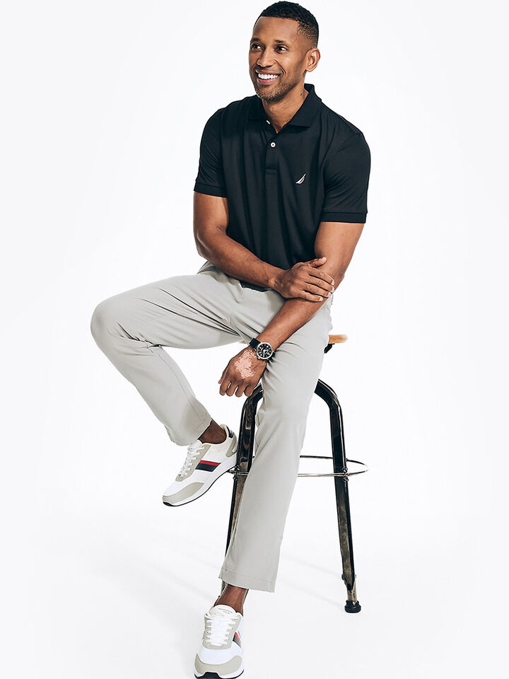 Performance Deck Polo, True Black, hi-res image number 3