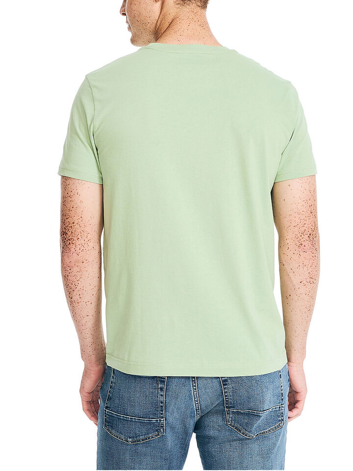 Emblem Regular Fit Tee, Parrot Green, hi-res image number 2