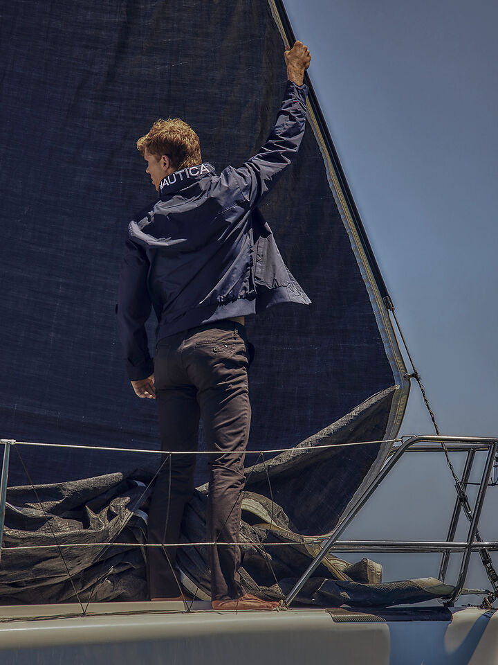 Nautica Essentials Collection Bayer Jacket, Dark Navy, hi-res image number 5