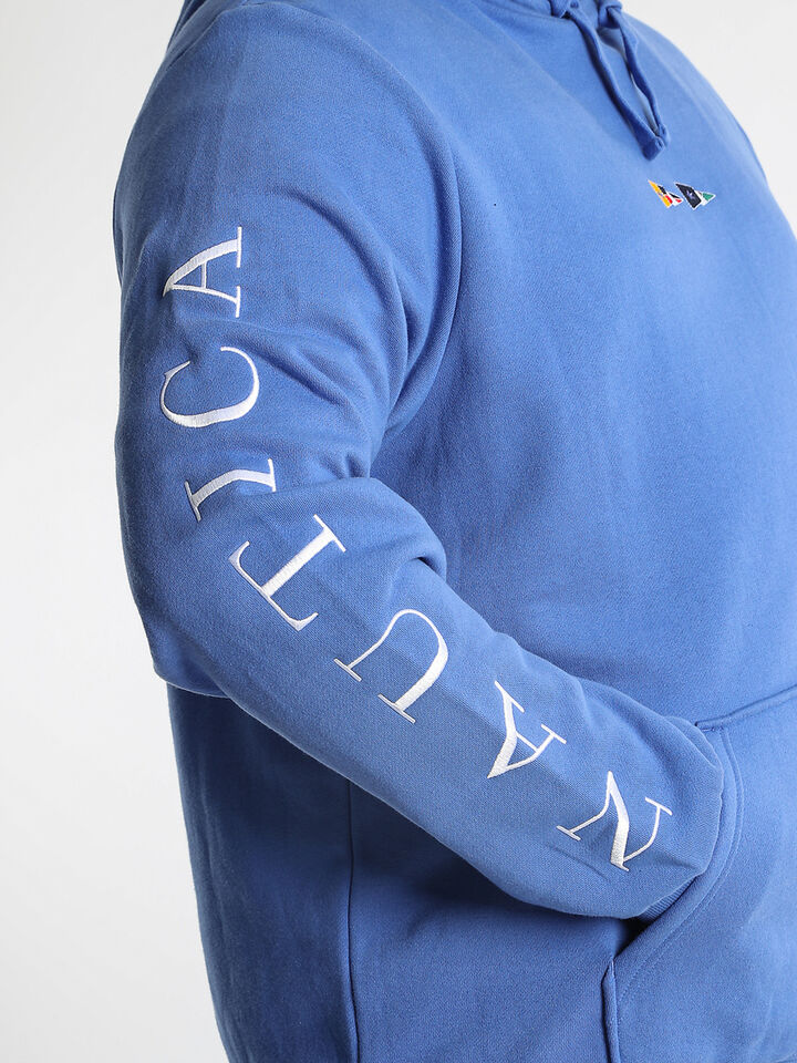 Big & Tall Jethi Hoodie, Azure Blue, hi-res image number 3