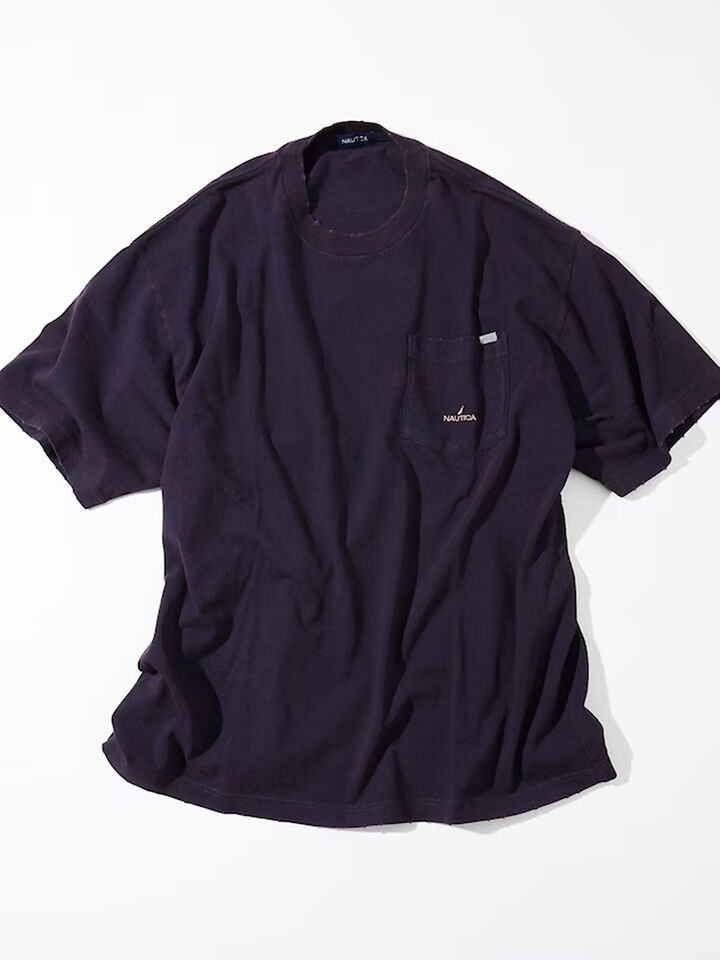 Nautica Japan Mixed Logo Pocket Tee, Light Pink, hi-res image number 1