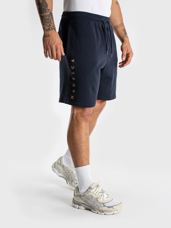 Navigate 9" Fleece Short, Navy, hi-res image number 1