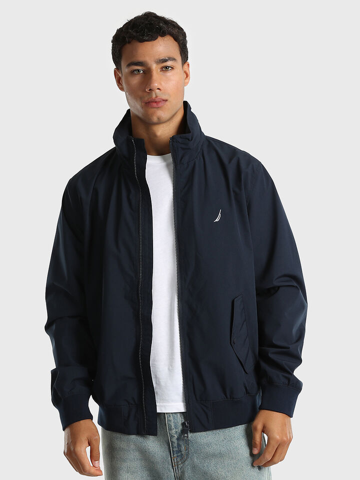 Nautica Essentials Collection Bayer Jacket, Dark Navy, hi-res image number 1