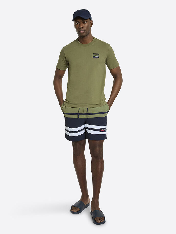 Andrey 7" Swim Shorts, Khaki, hi-res image number 3