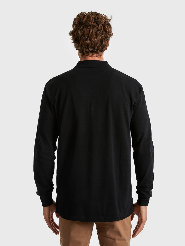 Nautica Essentials Collection Heavyweight Rugby Polo